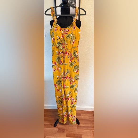 Candie's Pants - Candie's Yellow Floral Dress